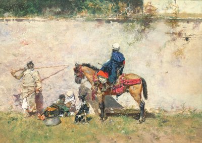 Moroccans by Mariano José María Bernardo Fortuny y Carbó